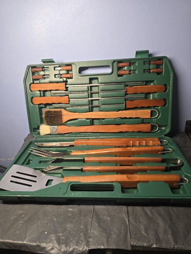 18pcs bbq tool set - set, stainless
