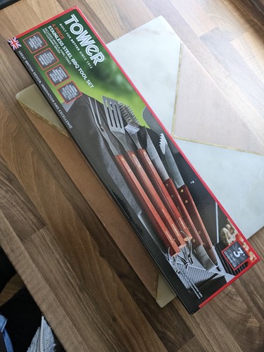Tower stainless steel bbq - stainless, tool