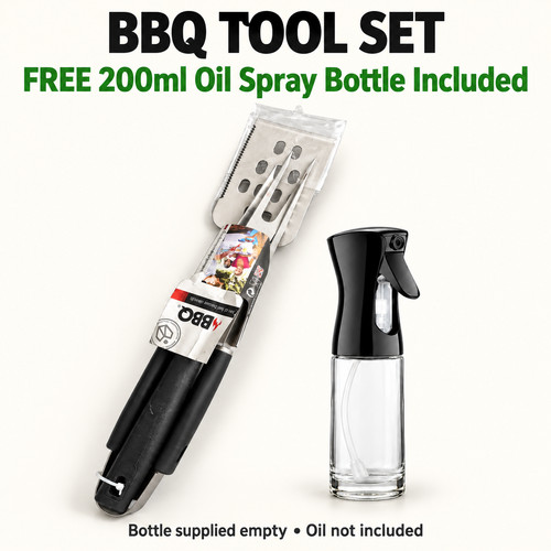 Bbq tool set - bbq, barbecue