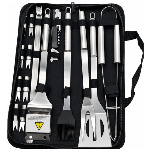 Bbq tool set stainless - tool,