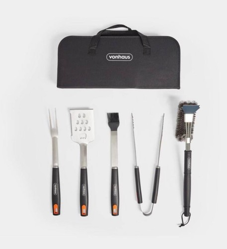 Bbq tool set with - bbq,