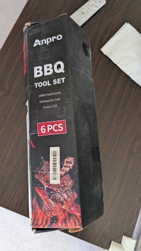 Anpro pcs bbq tool - anpro, 6