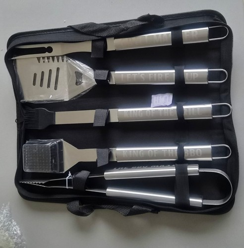 Pcs stainless steel bbq tool - steel,