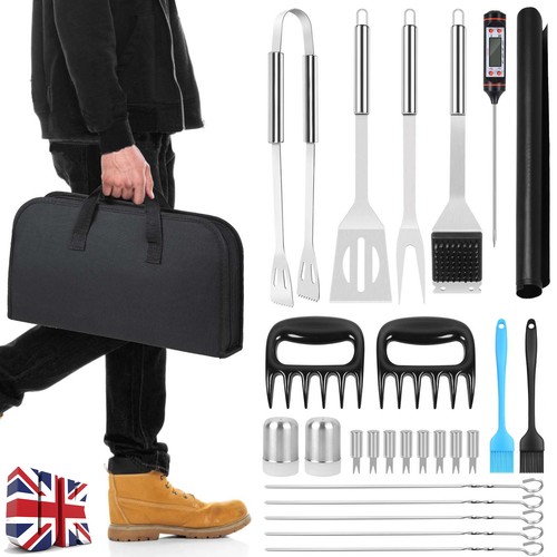 26x bbq tool set - set, stainless