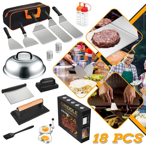 Bbq tool set stainless steel - bbq,