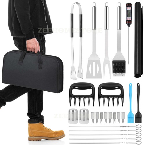 26x bbq tool set - set, stainless