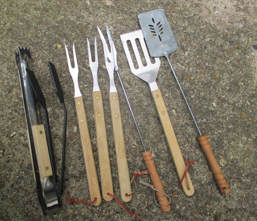 Piece stainless steel wood - steel,