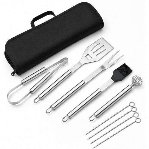 Piece bbq tool set - bbq,
