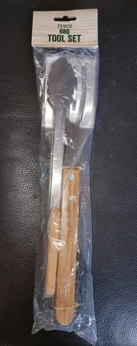 Bbq tool set - set, (3).new..unopened