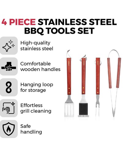 Tower bbq tool set - set, piece