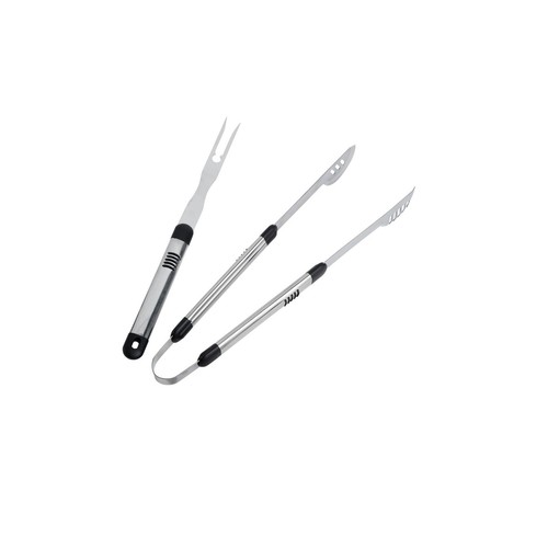 Bbq tool set piece stainless - bbq,