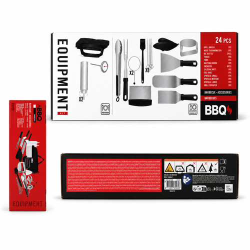 24pc bbq tool - 24pc, set
