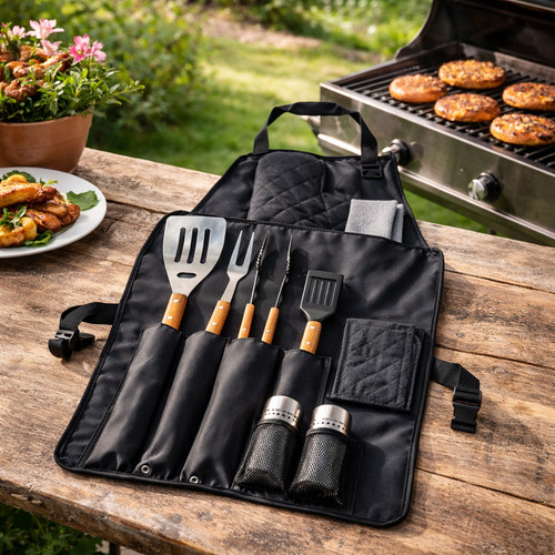 Piece bbq tool set - piece,